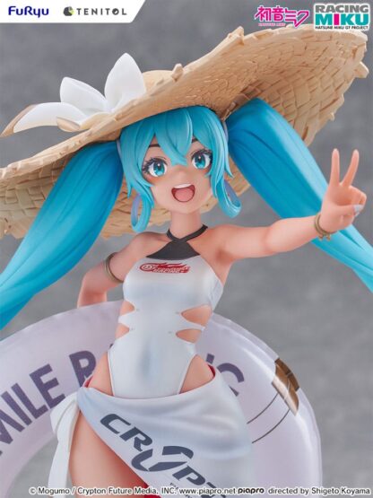 Hatsune Miku GT Project Tenitol PVC Statue Racing Miku 2024: Tropical Ver. 21 cm – Bild 5
