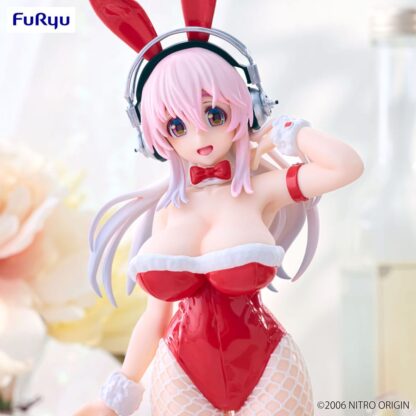 Super Sonico BiCute Bunnies PVC Statue Red Color Ver. 30 cm – Bild 2