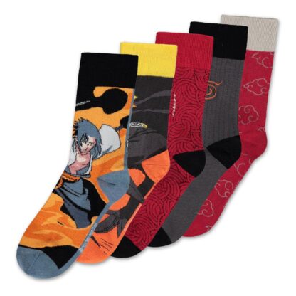 Naruto Shippuden Socken 5er-Pack 39-42