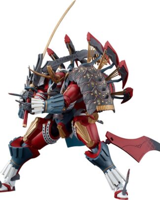 Full Metal Daemon Muramasa Moderoid Plastic Model Kit Third-generation Seishuusengou Uemon-no-jou Muramasa 16 cm (re-run)