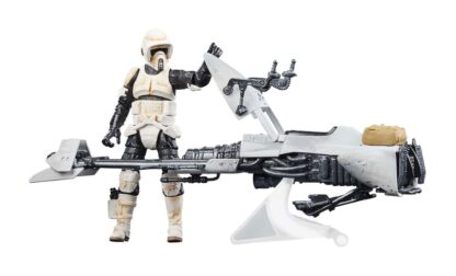 Star Wars: The Mandalorian Vintage Collection Fahrzeug mit Figuren Speeder Bike with Scout Trooper & Grogu – Bild 13