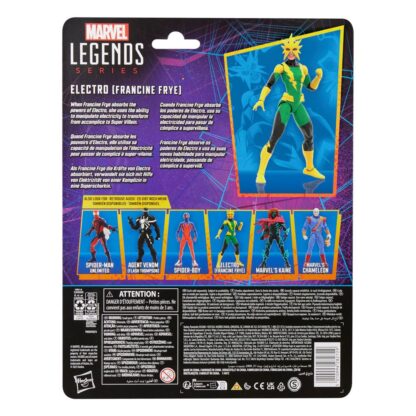 Spider-Man Marvel Legends Retro Actionfigur Electro (Francine Frye) 15 cm – Bild 7