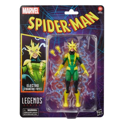 Spider-Man Marvel Legends Retro Actionfigur Electro (Francine Frye) 15 cm – Bild 9