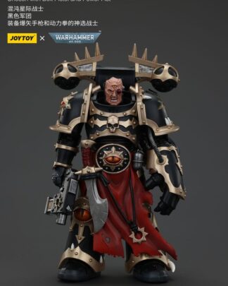 Warhammer 40k Actionfigur Chaos Space Marines Black Legion Chosen with Bolt Pistol and Power Fist 20 cm