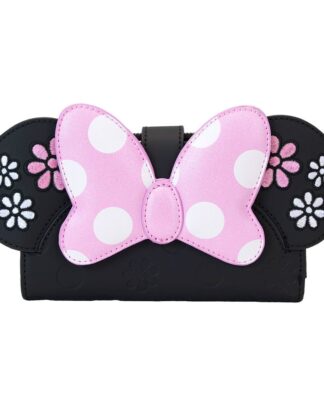 Disney by Loungefly Geldbeutel Minnie Floral Rock the Dots Flap