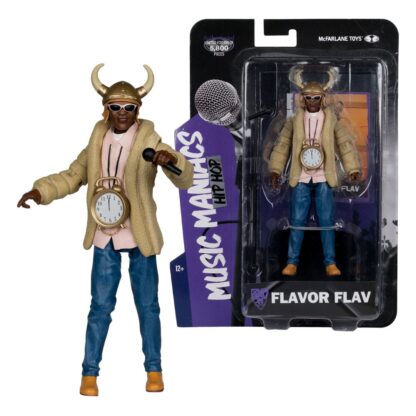 Music Maniacs Hip Hop Actionfigur Flavor Flav 16 cm – Bild 4