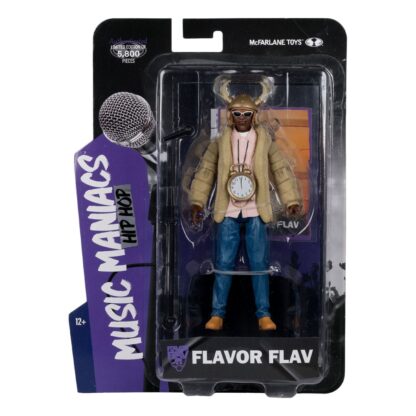 Music Maniacs Hip Hop Actionfigur Flavor Flav 16 cm – Bild 7