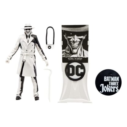 Batman: Three Jokers DC Multiverse Actionfigur The Joker: The Comedian Sketch Edition (Gold Label) 18 cm – Bild 2