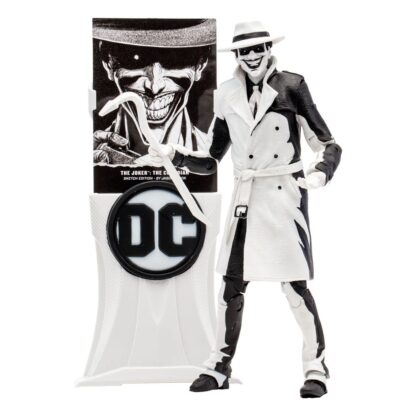 Batman: Three Jokers DC Multiverse Actionfigur The Joker: The Comedian Sketch Edition (Gold Label) 18 cm – Bild 5