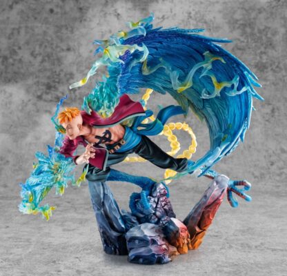 One Piece P.O.P MAS Maximum PVC Statue Marco the Phoenix Leader of 1st group of Whitebeard Pirates 32 cm – Bild 4