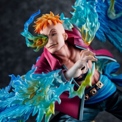 One Piece P.O.P MAS Maximum PVC Statue Marco the Phoenix Leader of 1st group of Whitebeard Pirates 32 cm – Bild 20