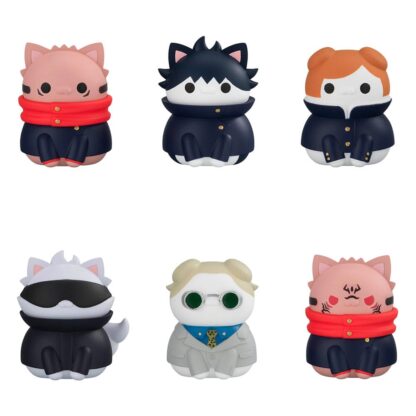 Jujutsu Kaisen Mega Cat Project Sammelfiguren Shibuya Incident Ver. 3 cm Sortiment (8)