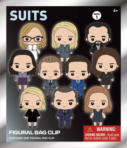 Suits 3D PVC-Taschenanhänger Series 1 Display (24) – Bild 2