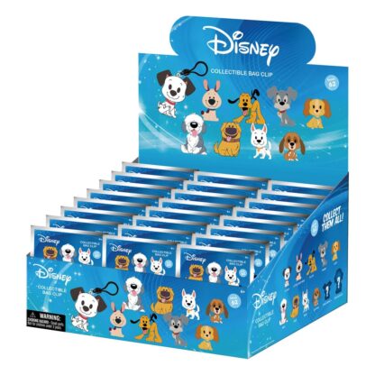 Disney Dogs 3D Schaumstoff-Taschenanhänger Serie 1 Display (24)