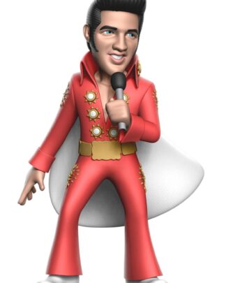 Elvis Presley Minix Figur Elvis Red Suit 12 cm