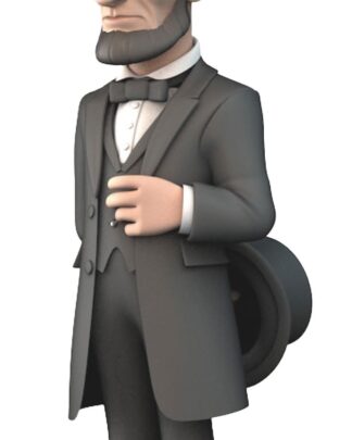 Historische Figuren Minix Figur Abraham Lincoln 16. Präsident der Vereinigten Staaten von Amerika 12 cm