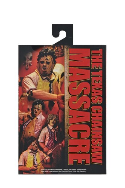 Texas Chainsaw Massacre Clothed Actionfigur Leatherface 50th Anniversary 20 cm – Bild 2