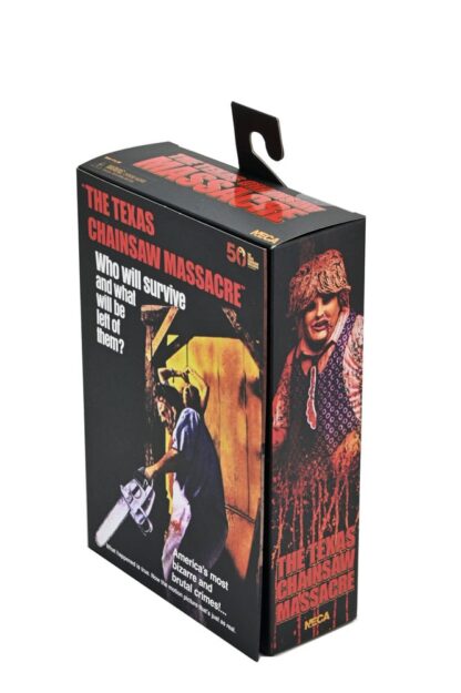 Texas Chainsaw Massacre Clothed Actionfigur Leatherface 50th Anniversary 20 cm – Bild 5