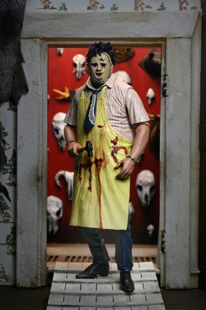 Texas Chainsaw Massacre Clothed Actionfigur Leatherface 50th Anniversary 20 cm – Bild 6