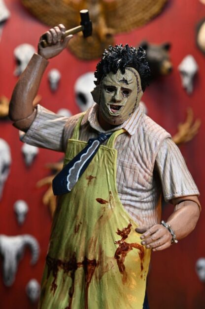 Texas Chainsaw Massacre Clothed Actionfigur Leatherface 50th Anniversary 20 cm – Bild 7