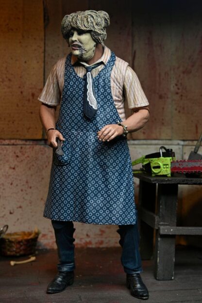 Texas Chainsaw Massacre Clothed Actionfigur Leatherface 50th Anniversary 20 cm – Bild 11