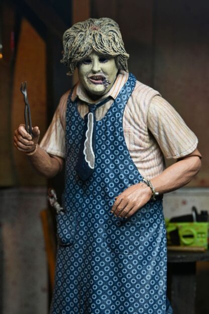 Texas Chainsaw Massacre Clothed Actionfigur Leatherface 50th Anniversary 20 cm – Bild 14