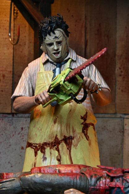 Texas Chainsaw Massacre Clothed Actionfigur Leatherface 50th Anniversary 20 cm – Bild 20