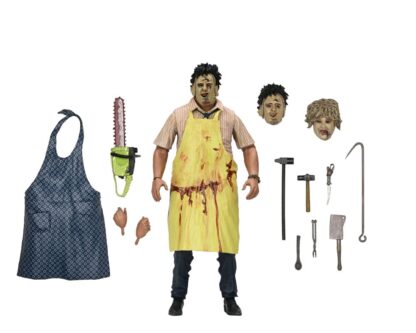 Texas Chainsaw Massacre Clothed Actionfigur Leatherface 50th Anniversary 20 cm – Bild 23