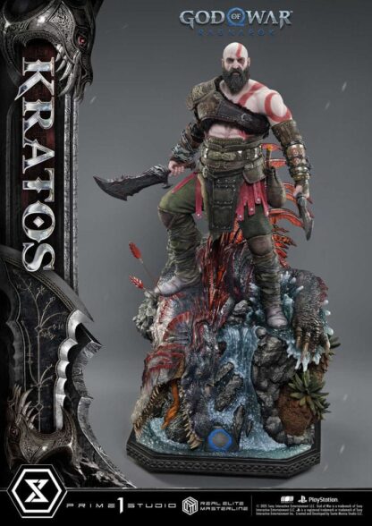 God of War: Ragnarok Real Elite Masterline Series Statue 1/3 Kratos 95 cm – Bild 12