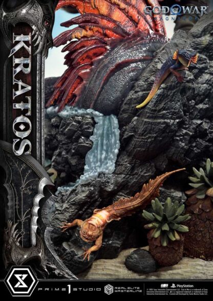 God of War: Ragnarok Real Elite Masterline Series Statue 1/3 Kratos 95 cm – Bild 21