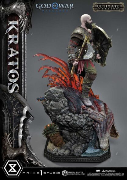 God of War: Ragnarok Real Elite Masterline Series Statue 1/3 Kratos Ultimate Version 95 cm – Bild 12