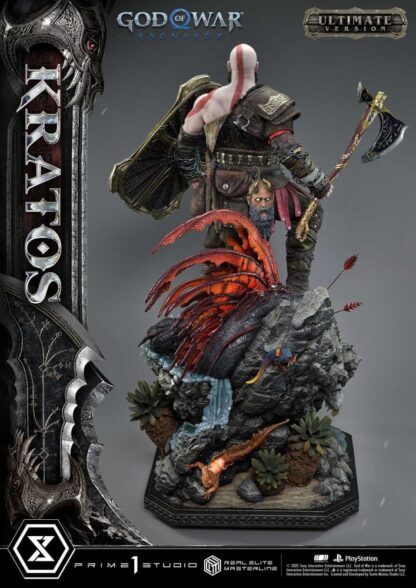 God of War: Ragnarok Real Elite Masterline Series Statue 1/3 Kratos Ultimate Version 95 cm – Bild 13