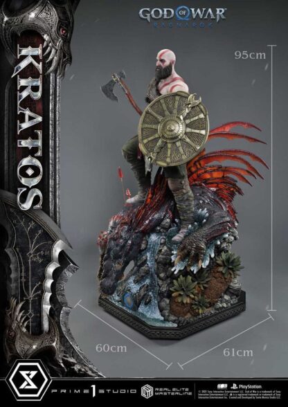 God of War: Ragnarok Real Elite Masterline Series Statue 1/3 Kratos Ultimate Version 95 cm – Bild 20