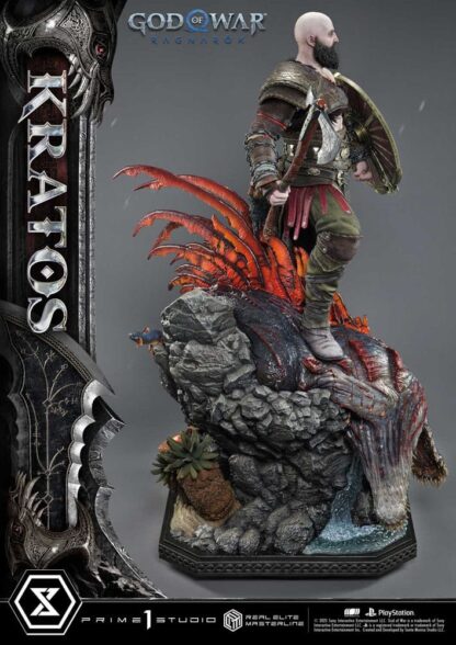 God of War: Ragnarok Real Elite Masterline Series Statue 1/3 Kratos Ultimate Version 95 cm – Bild 21