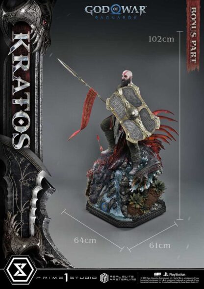 God of War: Ragnarok Real Elite Masterline Series Statue 1/3 Kratos Ultimate Bonus Version 95 cm – Bild 5