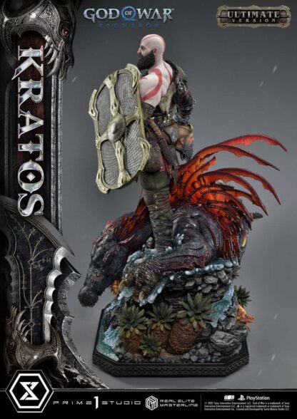God of War: Ragnarok Real Elite Masterline Series Statue 1/3 Kratos Ultimate Bonus Version 95 cm – Bild 20