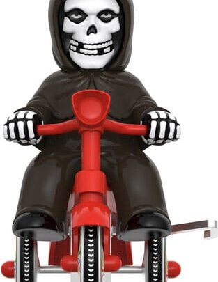 Misfits Super Cycles Actionfigur Fiend (Black with Red Trike) 13 cm