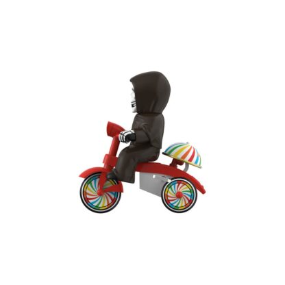 Misfits Super Cycles Actionfigur Fiend (Black with Red Trike) 13 cm – Bild 4
