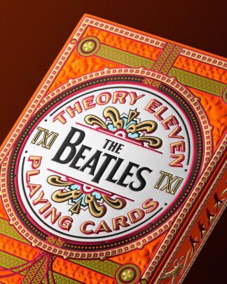 The Beatles Spielkarten Orange Version