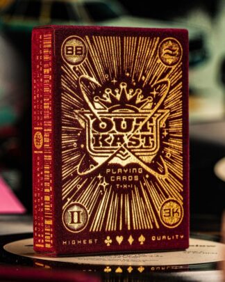 Outcast Spielkarten Red Velvet
