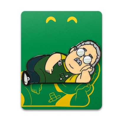 Sakamoto Days Ansteck-Pin Laying Down Sakamoto 5 cm – Bild 2