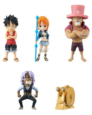 One Piece WCF Minifiguren 7 cm Enies Lobby 1 Display (12)