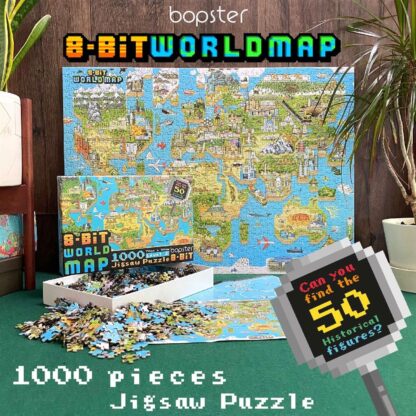8-Bit Pixel Puzzle World Level 3 1000 Teile