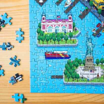 8-Bit Pixel Puzzle New York Level 2 500 Teile – Bild 2