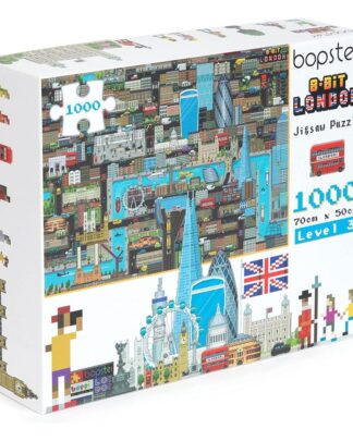 8-Bit Pixel Puzzle London Level 3 1000 Teile