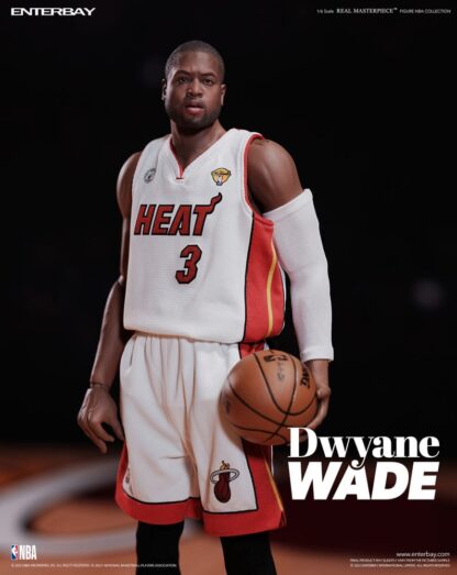 NBA Collection Real Masterpiece Actionfigur 1/6 Dwyane Wade 30 cm - Beschädigte Verpackung – Bild 3
