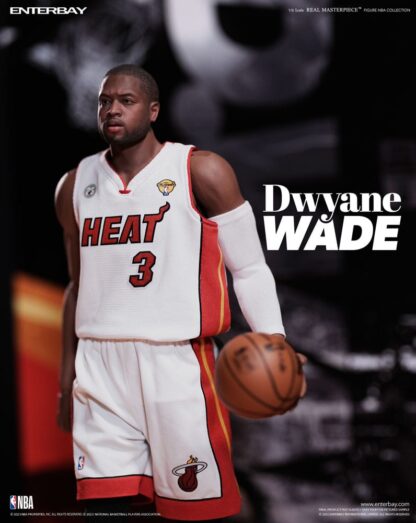 NBA Collection Real Masterpiece Actionfigur 1/6 Dwyane Wade 30 cm - Beschädigte Verpackung – Bild 5