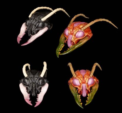 Cosmic Character Pack Zubehör-Set für Actionfiguren Sphexxian Helmets Set