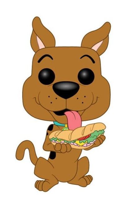 Scooby Doo POP! Animation Vinyl Figur Scooby Doo w/ Sandwich 9 cm