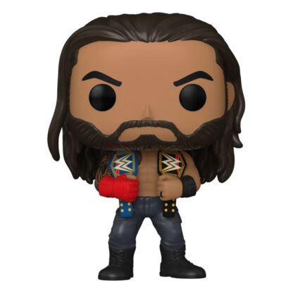 WWE POP! Vinyl Figur Roman Reigns w/Belts 9 cm